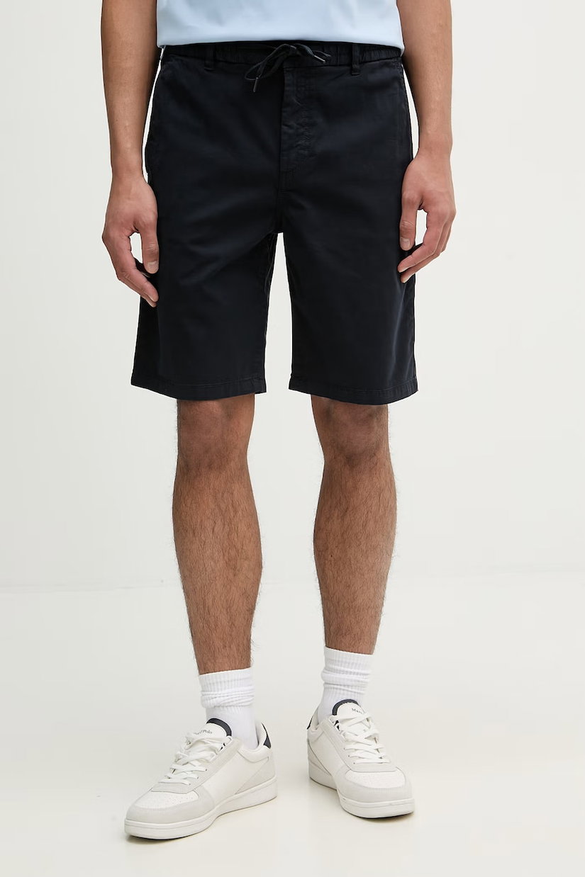 BOSS Orange pantaloni scurți chinos pentru bărbați, din bumbac cu elastan