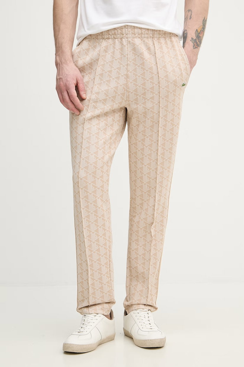 Lacoste pantaloni de trening bărbați cu bumbac