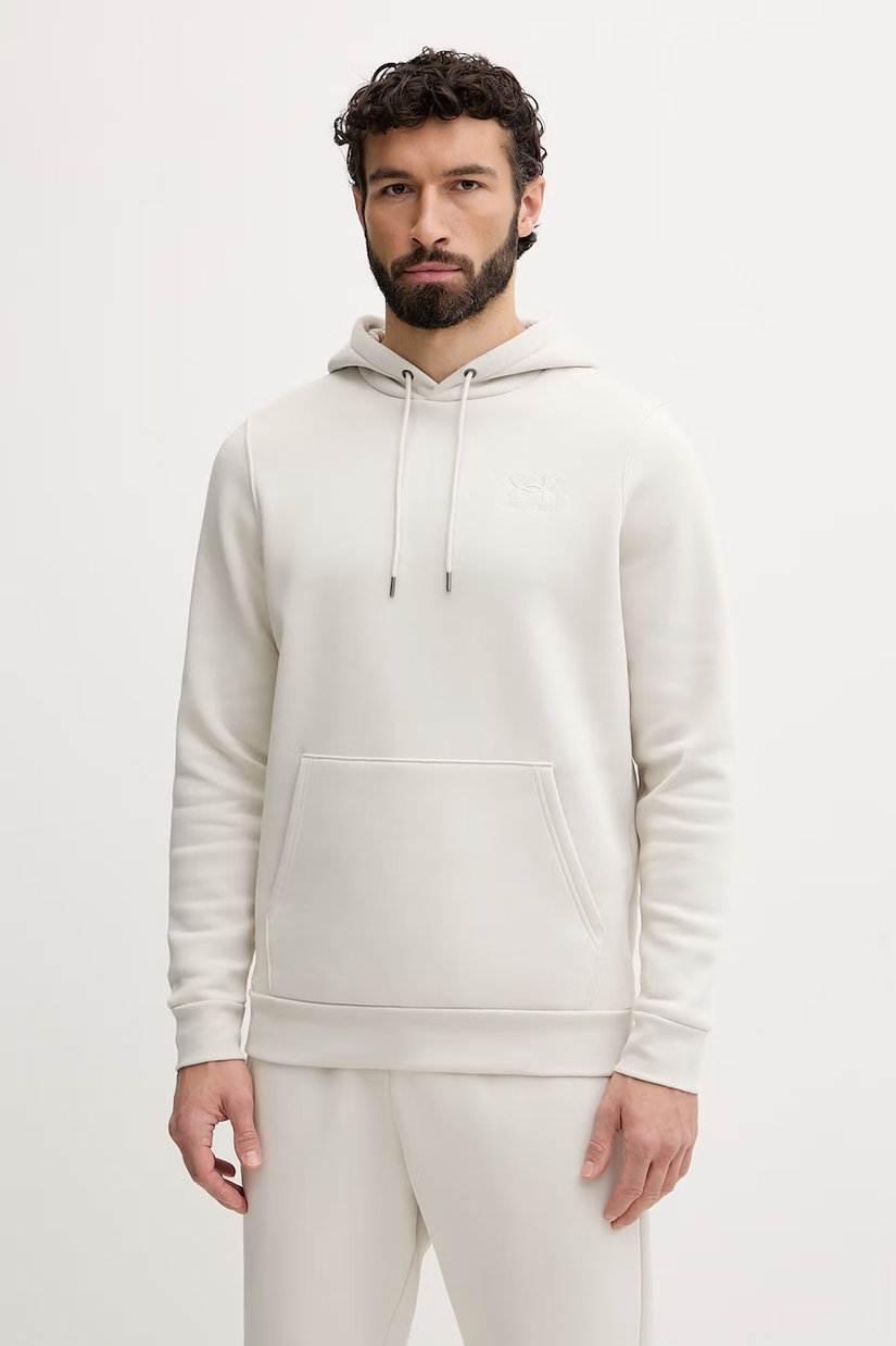 Under Armour hanorac cu glugă bărbătesc din bumbac Essential Fleece