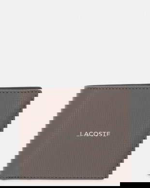 Lacoste portofel RFID pentru bărbați, din piele