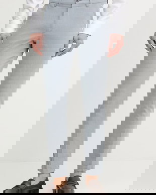 BOSS pantaloni slim fit bărbați cu bumbac H-Kaiton1