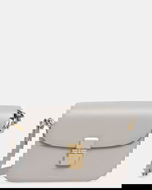 A.P.C. poșetă de piele Sac Grace Small