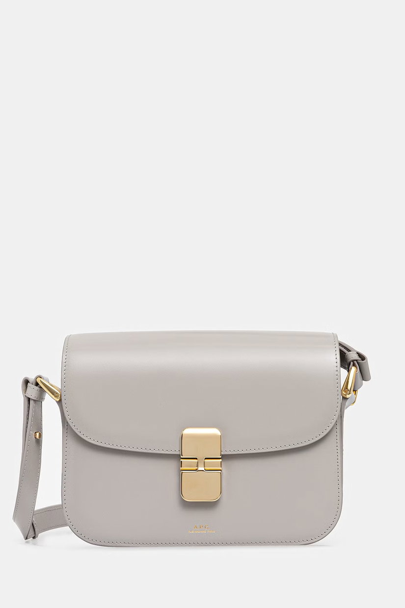 A.P.C. poșetă de piele Sac Grace Small