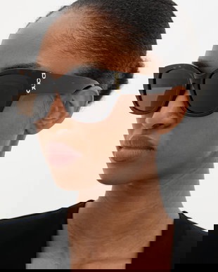 Gucci ochelari de soare cat eye pentru femei