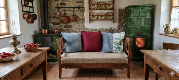 Set de 3 perne decorative