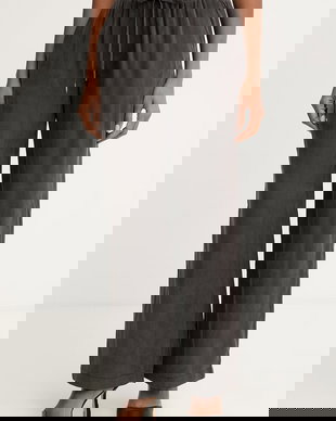 Guess pantaloni pentru femei, cu lyocell DALIA