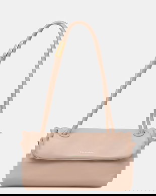 Trussardi Geantă shopper de damă din piele