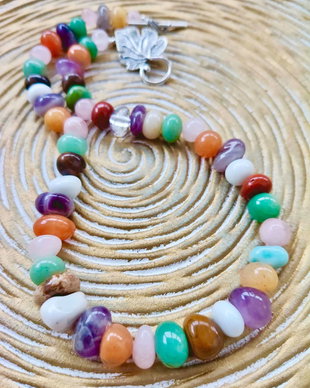 Colier mix pietre naturale