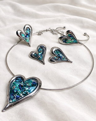 Set bijuterii Abalone (Paua) 02002