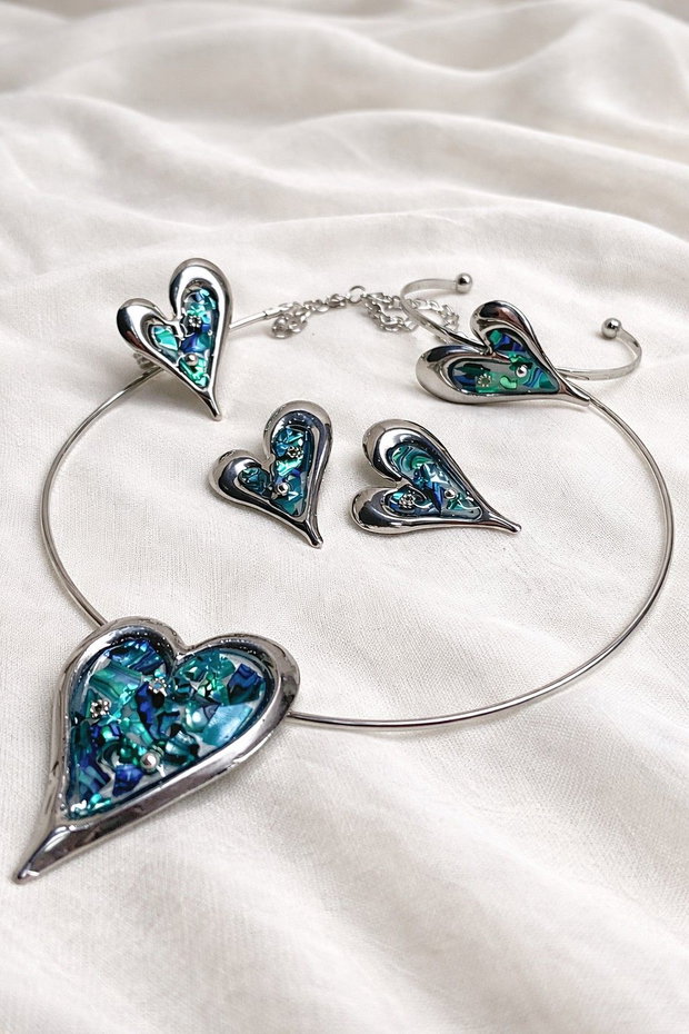 Set bijuterii Abalone (Paua) 02002