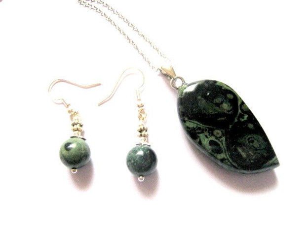 set bijuterii cu jasper kambaba 52039