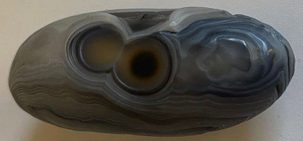 Agat Gobi (Alxa, Alashan) - Specimen piatra semipretioasa