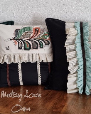 Set de 3 perne decorative