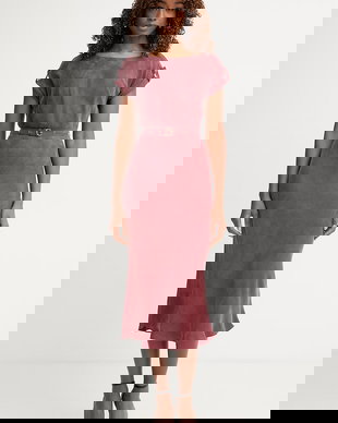 Guess rochie cu vâscoză DALIA