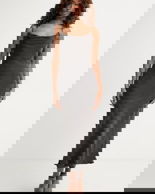 Guess rochie lenjerie intimă cu vâscoză AKILINA