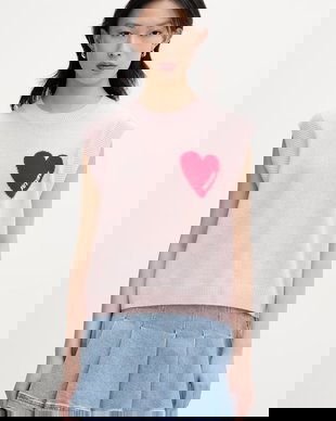 From Future vestă de damă din cașmir