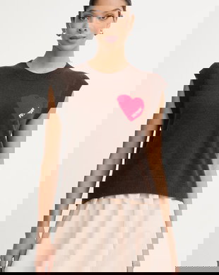 From Future vestă de damă din cașmir