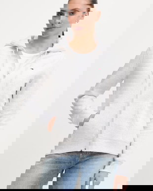 Tommy Jeans hanorac cu fermoar de femei