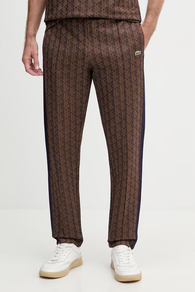 Lacoste pantaloni de trening bărbați cu bumbac