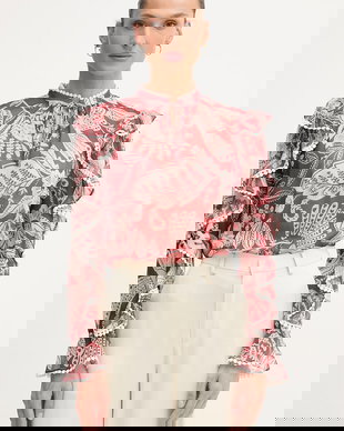 OUI bluză cu volane pentru femei