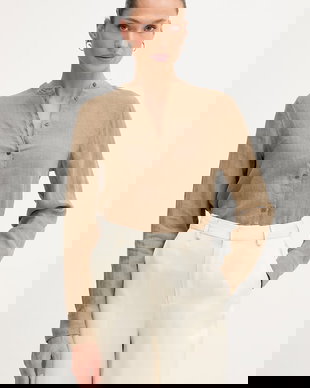 Mos Mosh cămașă pentru femei, din in Artina