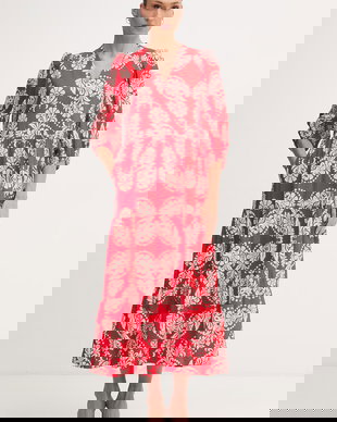 Lola Casademunt rochie cu vâscoză