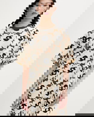 Marimekko rochie de vară bumbac