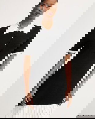 Morgan rochie tricotată cu vâscoză