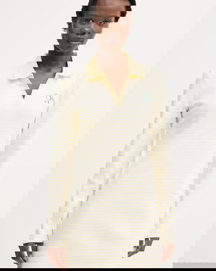 Calvin Klein Jeans rochie bumbac cu elastan