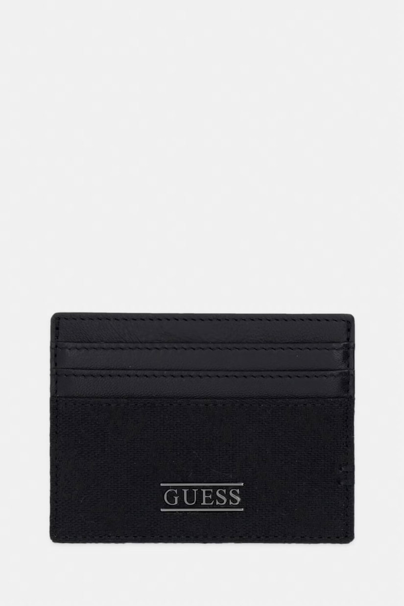 Guess card-holder pentru bărbați, din piele BOSTON