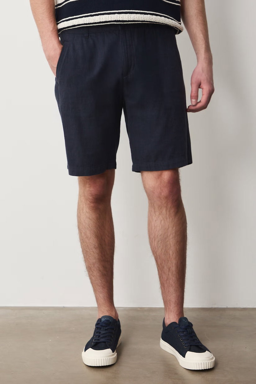 Medicine pantaloni scurți chinos pentru bărbați, cu in