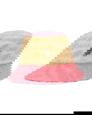 Kurt Geiger London bucket hat pentru femei, din bumbac Kensington