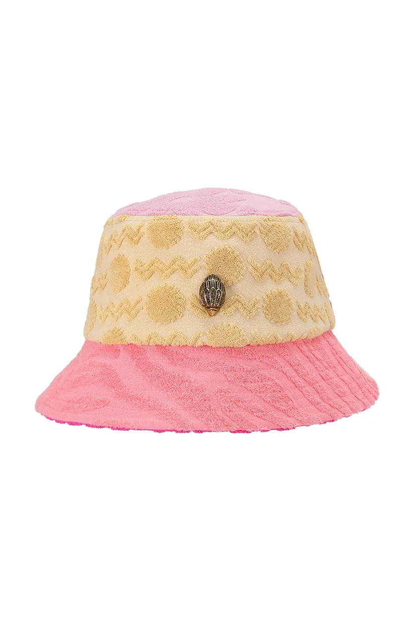 Kurt Geiger London bucket hat pentru femei, din bumbac Kensington