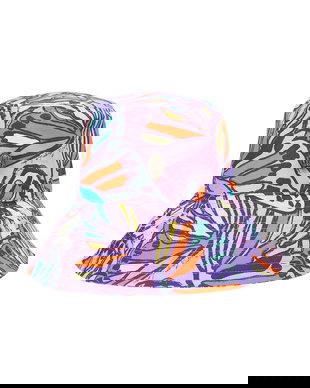 Kurt Geiger London bucket hat pentru femei, din bumbac Kensington