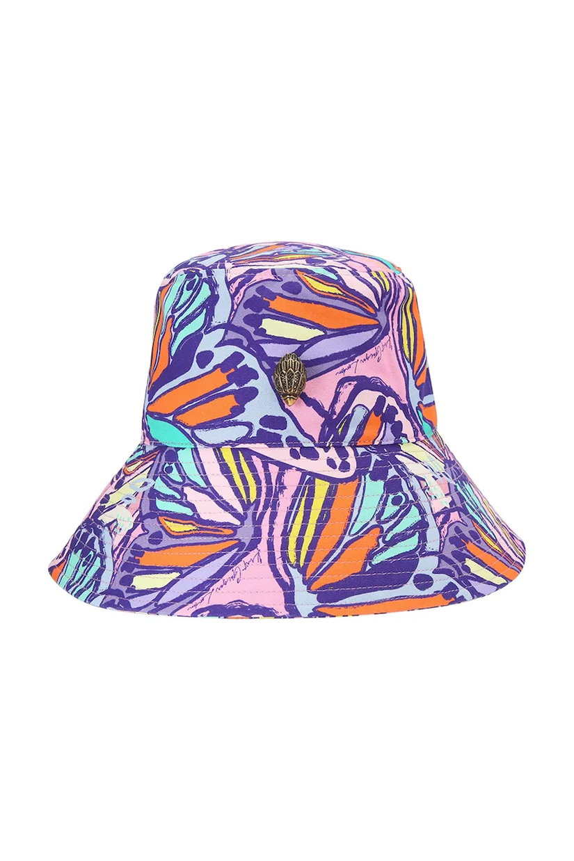 Kurt Geiger London bucket hat pentru femei, din bumbac Kensington