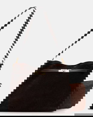 Answear.LAB geantă pentru femei, din piele întoarsă