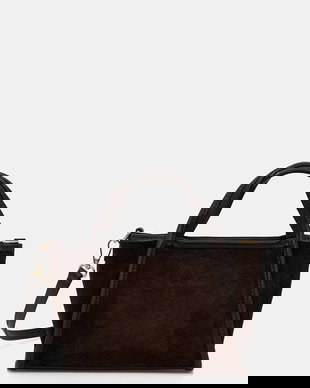 Answear.LAB geantă pentru femei, din piele întoarsă