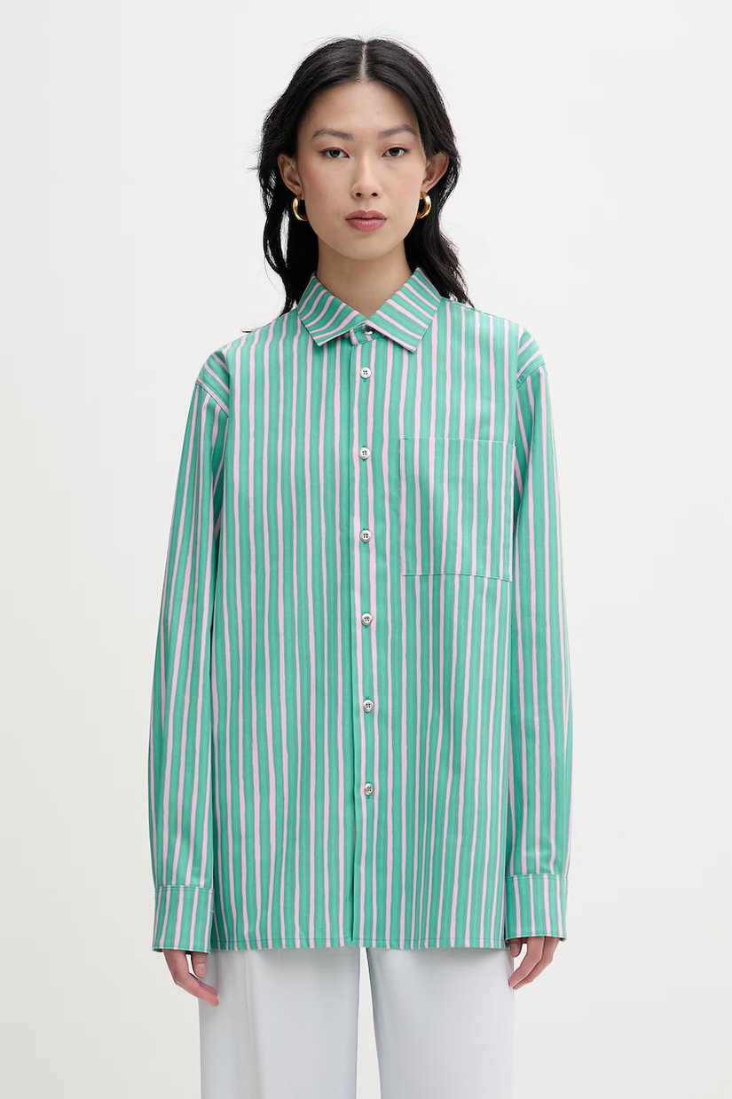 Marimekko cămașă pentru femei, din bumbac