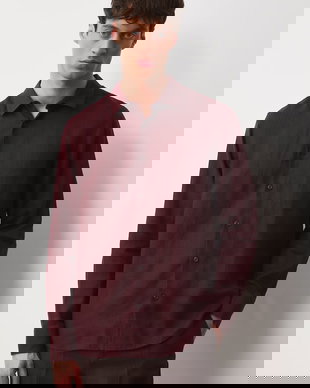 Medicine cămașă pentru bărbați, din in