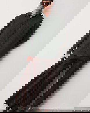 Medicine cămașă pentru bărbați, din in