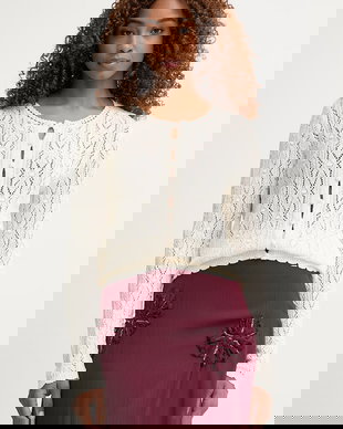 Pedro del Hierro cardigan pentru femei ajurat