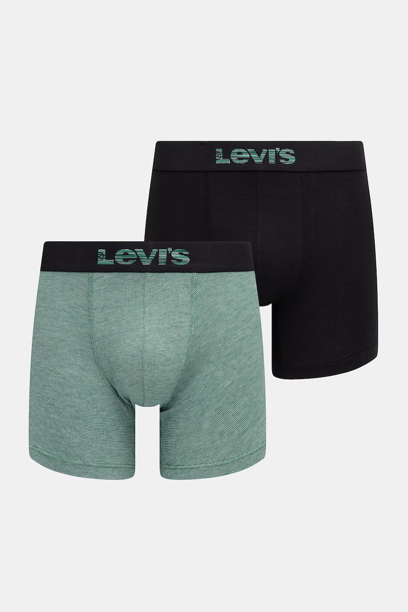 Levi's boxeri pentru bărbați, din bumbac cu elastan, pachet de 2