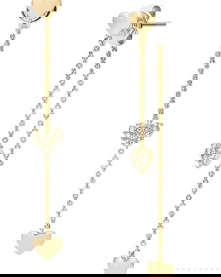 Fossil cercei pentru femei, cu cristal Sutton