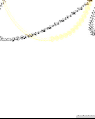 Fossil colier pentru femei, cu cristal Sutton