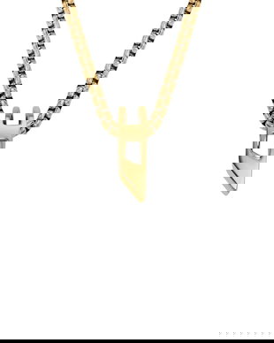 Diesel colier cu pandantiv pentru femei, din oțel inoxidabil