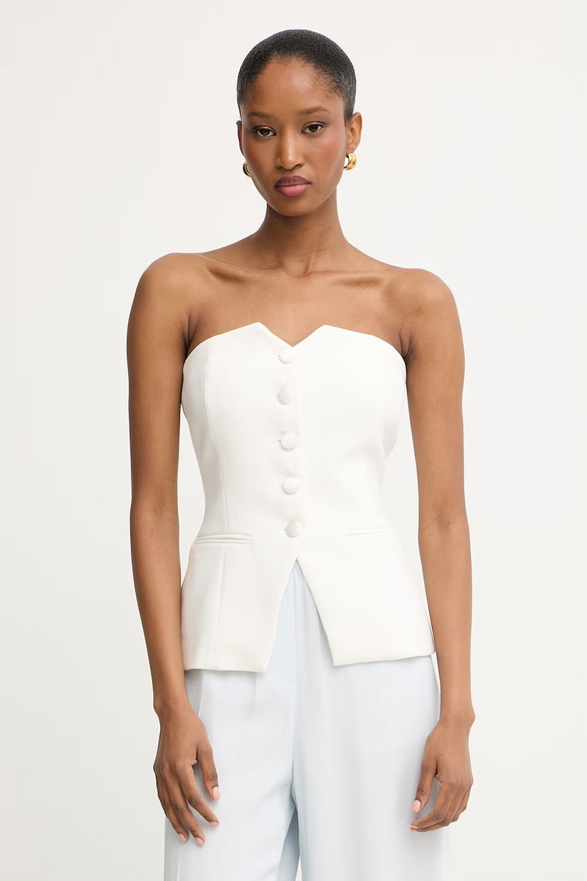 Morgan bluză cu umerii goi pentru femei, din vâscoză