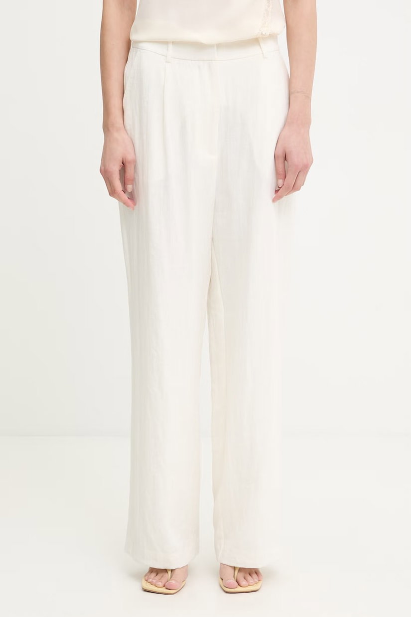 MUNTHE pantaloni pentru femei, cu vâscoză KOSMILA