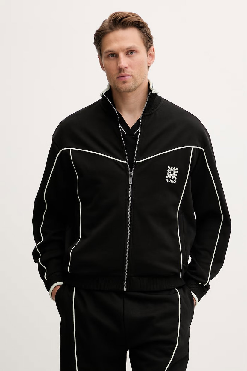 HUGO hanorac pentru bărbați, cu bumbac Darynt