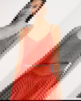 Pinko bluză cu bretele pentru femei, cu modal