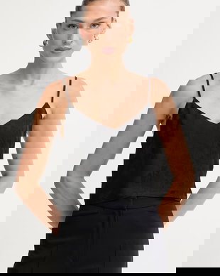 Pinko bluză cu bretele pentru femei, cu modal